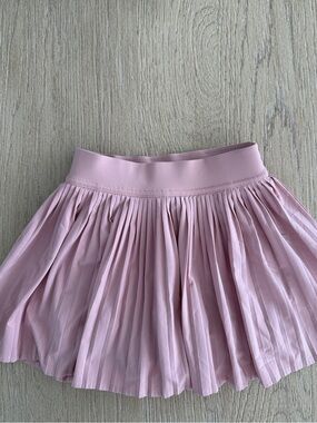 lululemon athletica Pleated Light Pink Athletic Skort